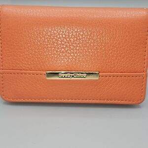 See By Chloe Orange Leather Small Wallet
